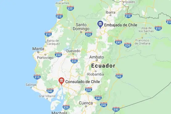 VISA a Chile desde el Ecuador