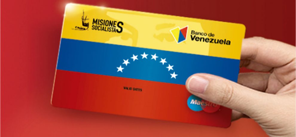 Tarjeta Socialista Del Banco De Venezuela
